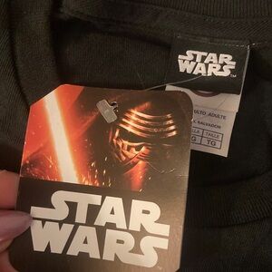 Star Wars Black Tee with tropical Bobba Fett!!!